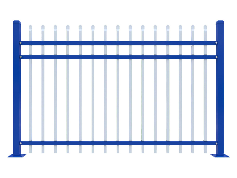 學校圍墻欄桿圖片
