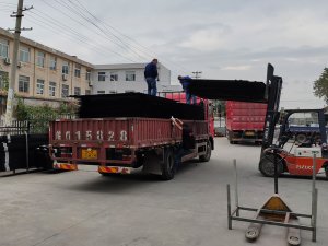 金用護欄2020年10月14日鋅鋼圍墻護欄發(fā)貨！