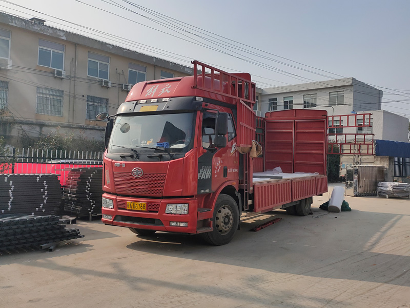 金用護欄2020年12月16日上午鋅鋼陽臺護欄發貨！