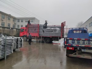 金用護(hù)欄2021年1月22日鋅鋼陽臺(tái)護(hù)欄發(fā)貨！