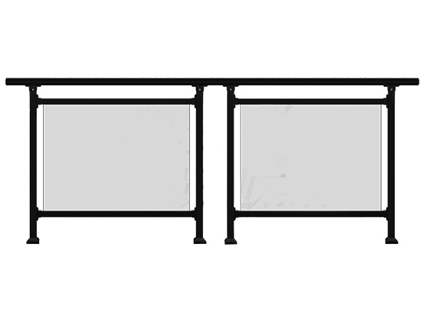 鋅鋼玻璃陽(yáng)臺(tái)欄桿圖片5