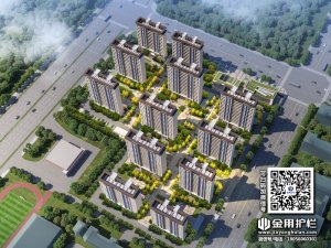 合肥龍湖苑小區項目定制圍墻護欄 合肥龍湖苑小區項目定制圍墻護欄